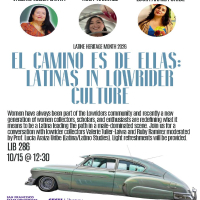 Flier Library LTNS dept Latine Heritage Month 2026